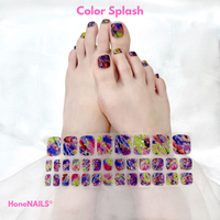 Pedicure Color Splash