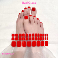 Pedicure Red Gloss