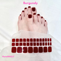 Pedicure Burgundy